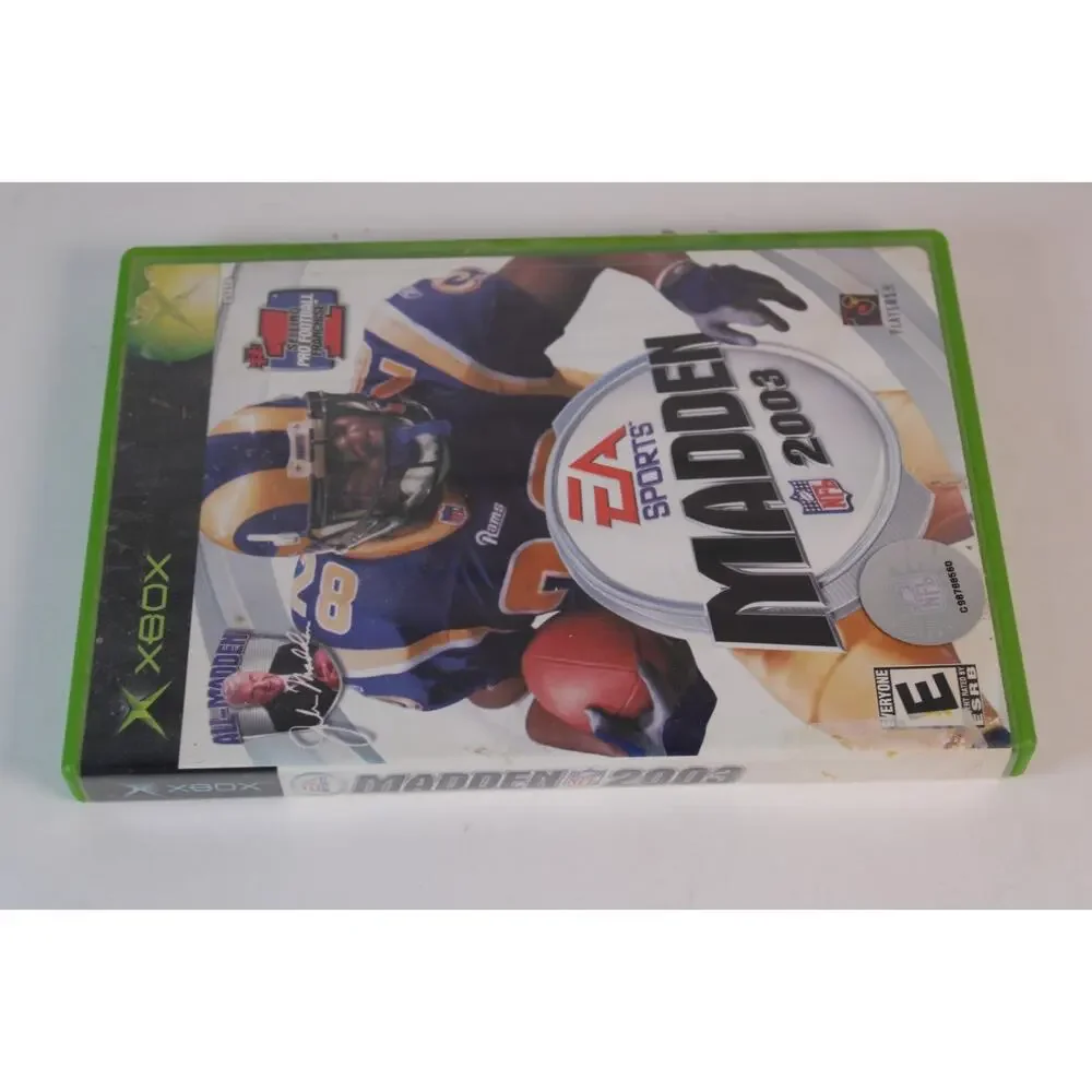 Madden NFL 2003 (Microsoft Xbox, 2002) Authentic, Complete, Tested/Works